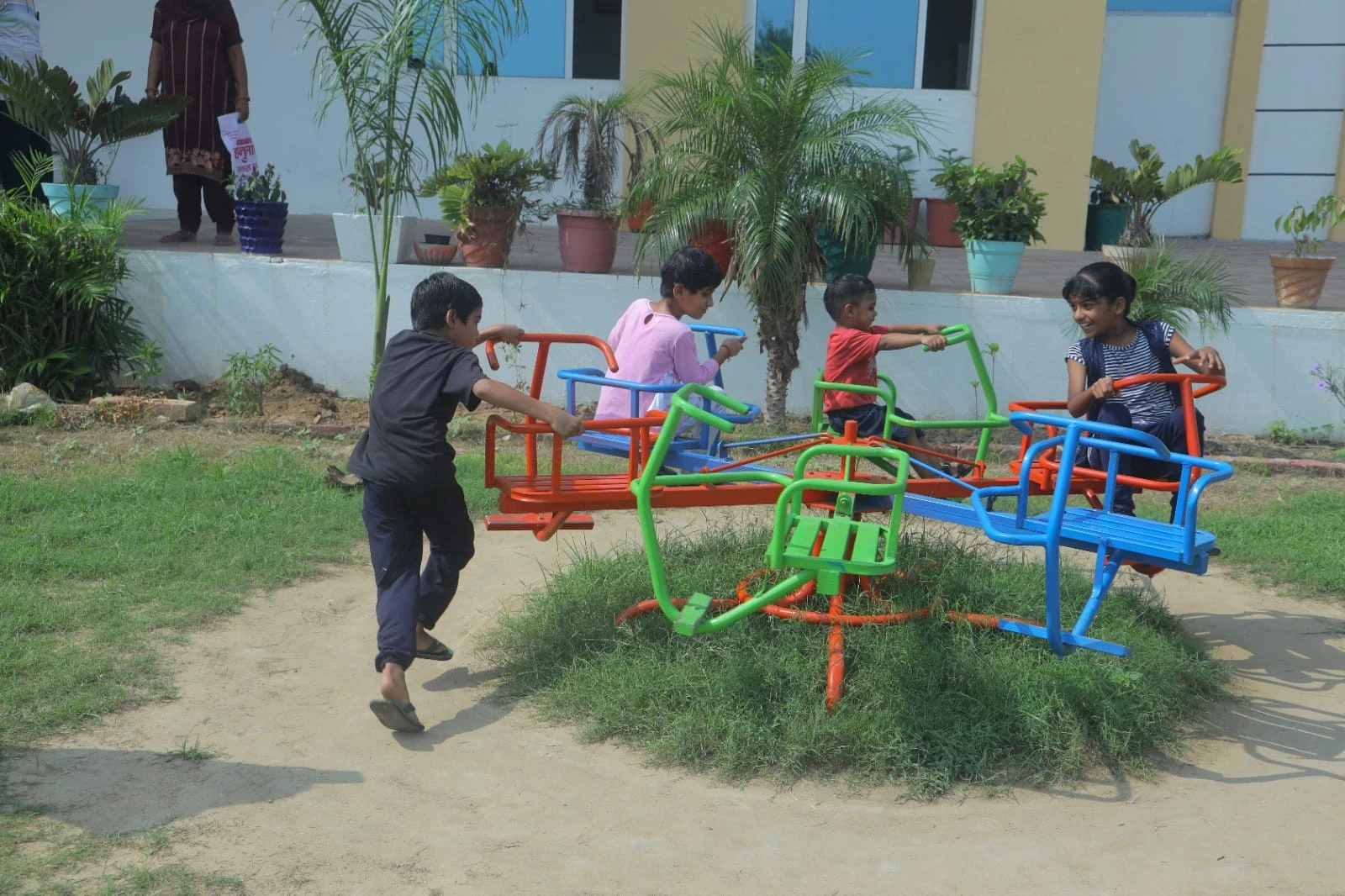 School life in action — school photograph 472