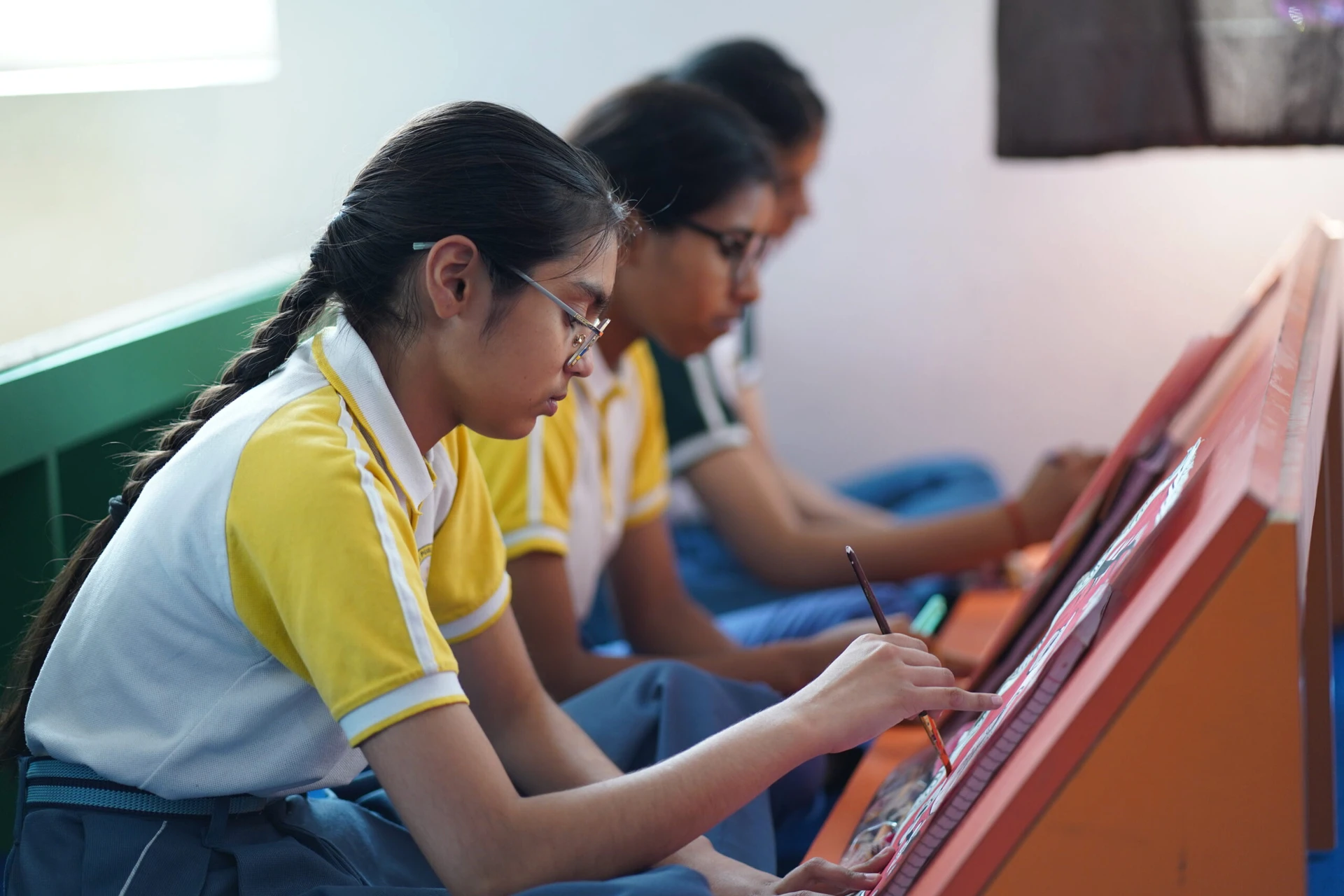 School life in action — school photograph 982