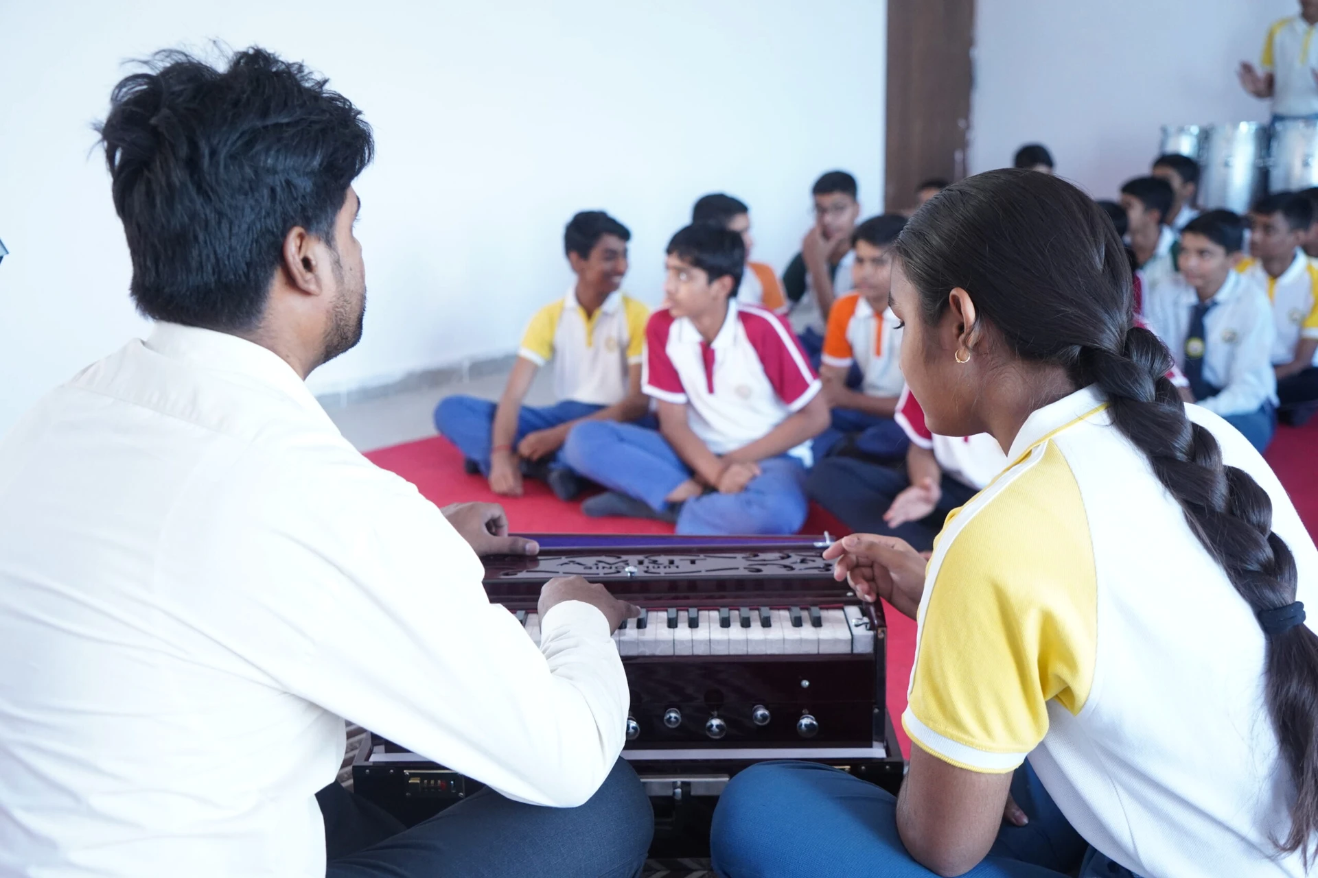 School life in action — school photograph 986